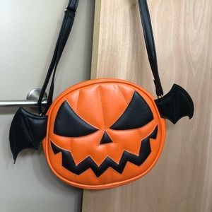 Love pain and stitches pumpkin bag